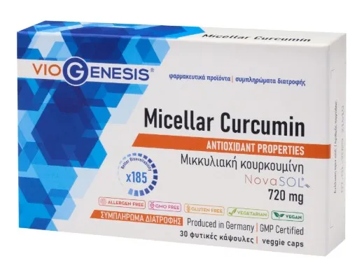 VioGenesis Micellar Curcumin 720 mg 30 caps
